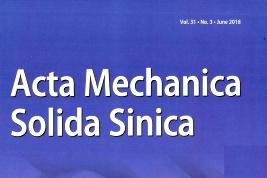 Acta Mechanica Solida Sinica